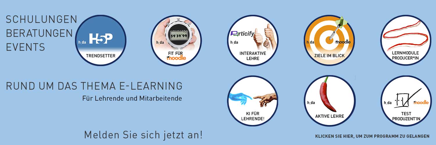 Werbung für das kostenfreie Schulungsangebot für Lehrende im Sommersemester 2026